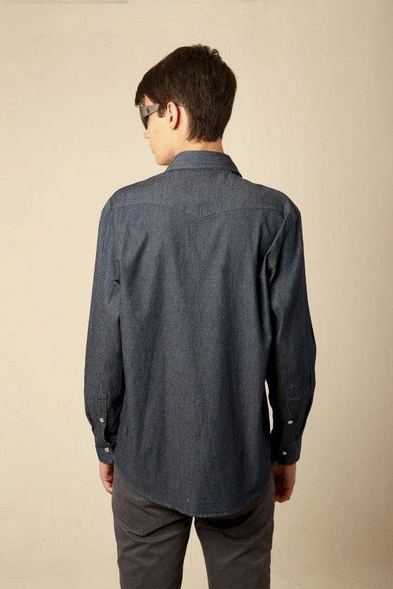 Camisa de mezclilla | KƎ Casual Wear