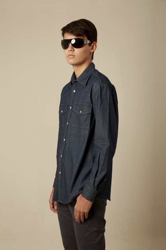 Camisa de mezclilla | KƎ Casual Wear
