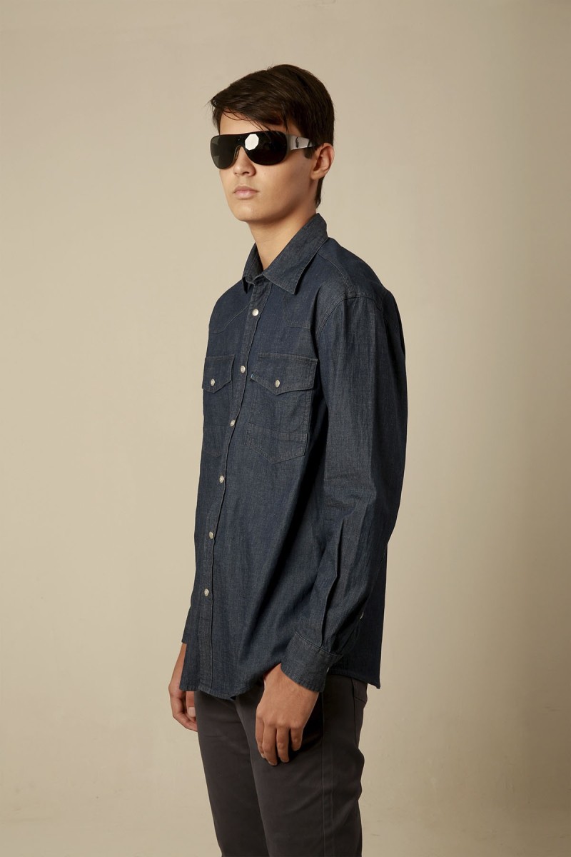 Camisa de mezclilla | KƎ Casual Wear