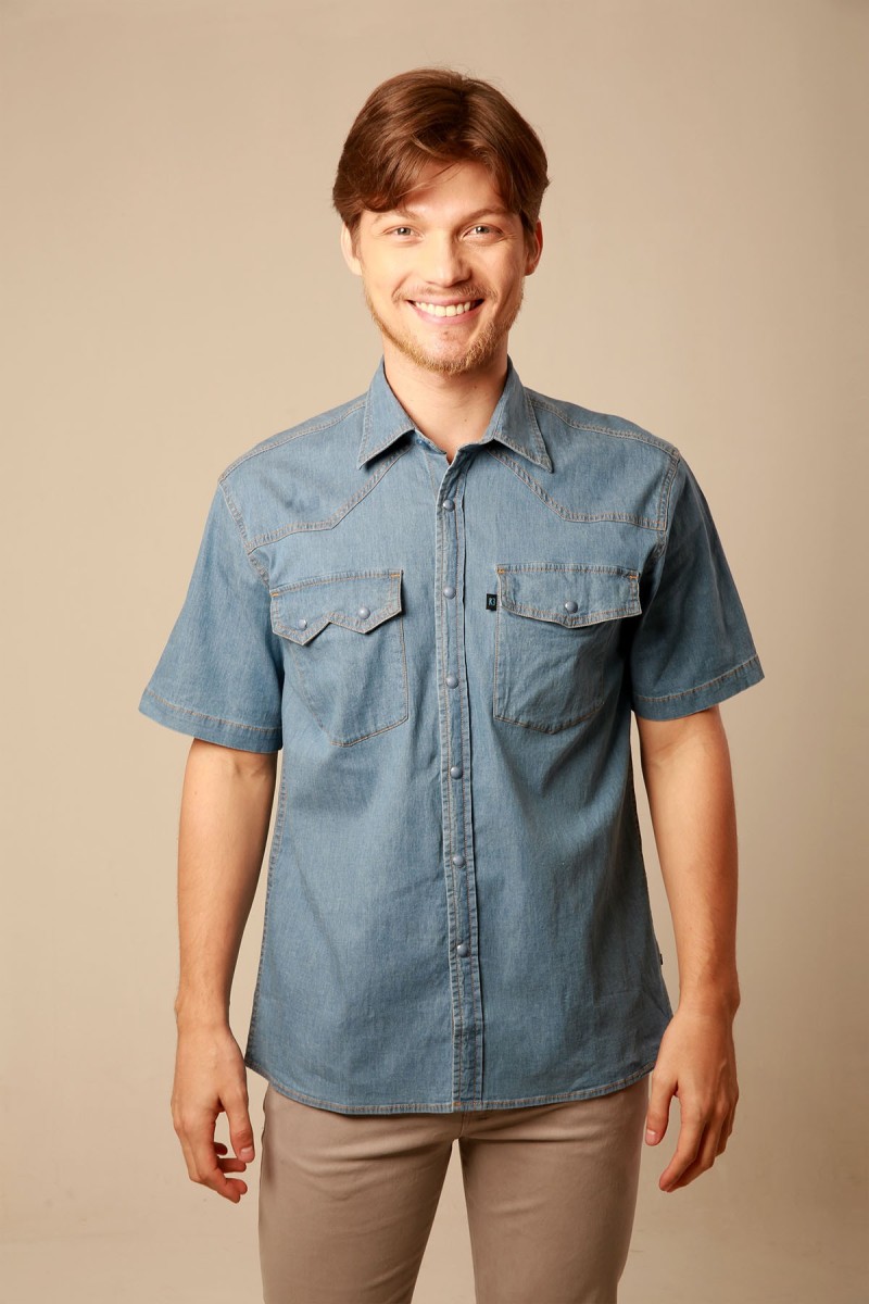 Camisa denim vaquera | KƎ Casual Wear