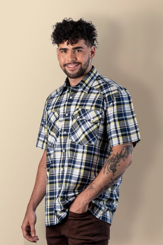 Camisa Moderna Vaquera | KƎ Casual Wear