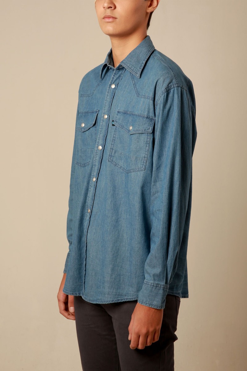 Camisa de mezclilla | KƎ Casual Wear