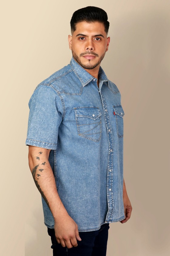 Camisa Denin Cowboy Ref. CC26-92