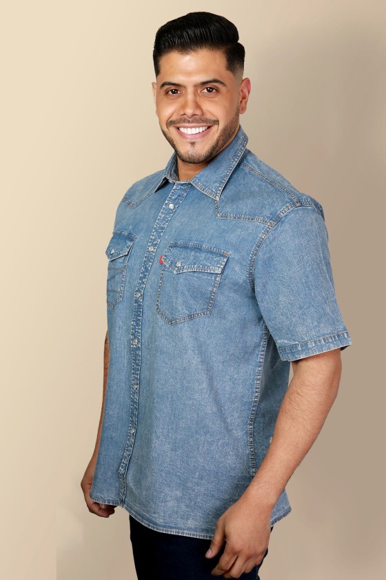 Camisa Denin Cowboy Ref. CC26-92