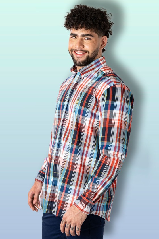 Camisa Performance Plaid Shirts  Ref. CL10-26