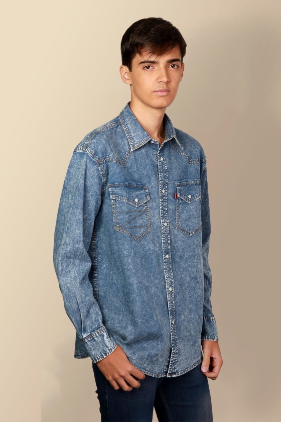 Camisa Denin Cowboy Ref. CL26-92