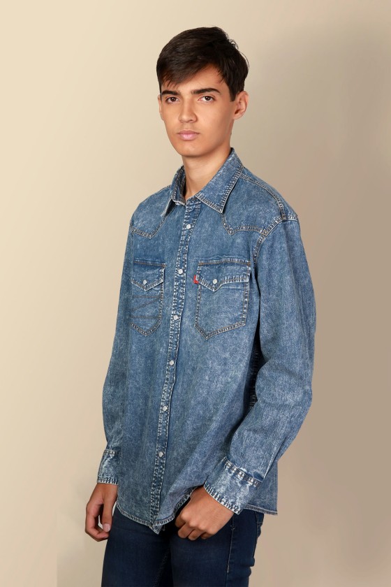 Camisa Denin Cowboy Ref. CL26-92