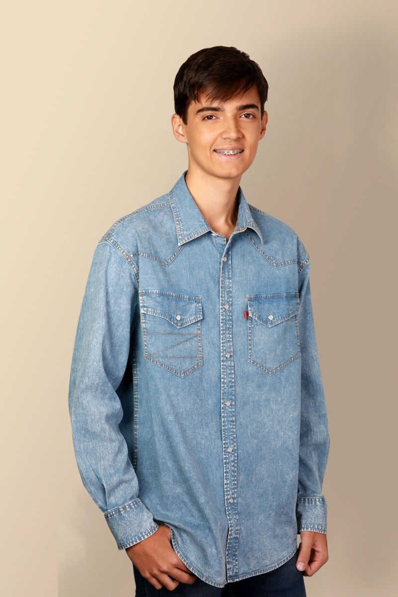 Camisa Denin Cowboy Ref. CL26-92