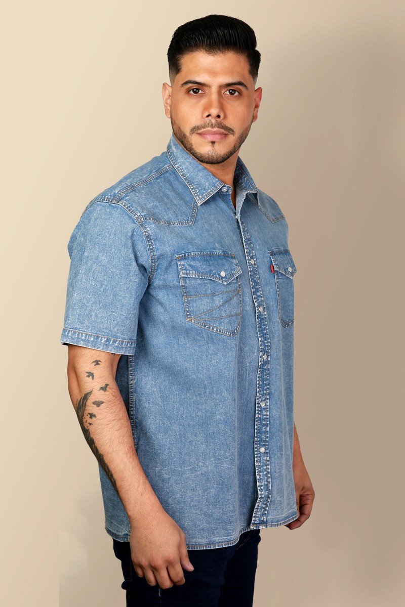 Camisa Denin Cowboy Ref. CC26-92