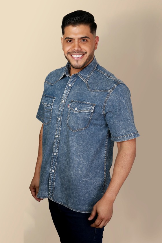 Camisa Denin Cowboy Ref. CC26-92