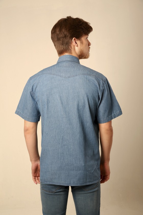 Camisa de mezclilla | KƎ Casual Wear
