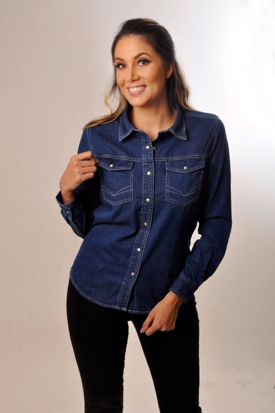 Camisa de Mezclilla  Ref. ML10-99